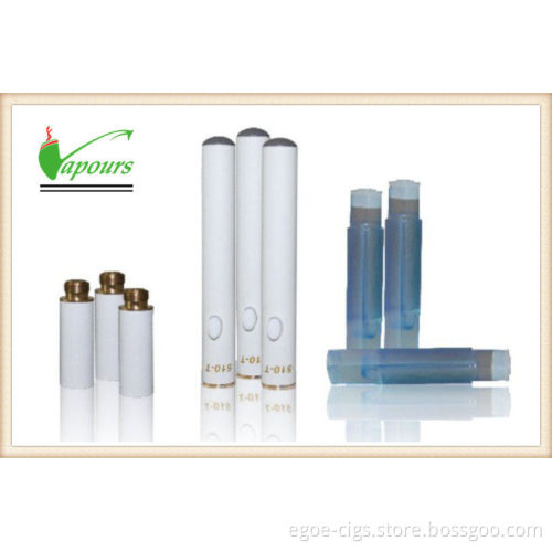 Healthy Technology 510 E Cigarette Atomizer For Women , 350 Puffs Mini 510 T E Cigs